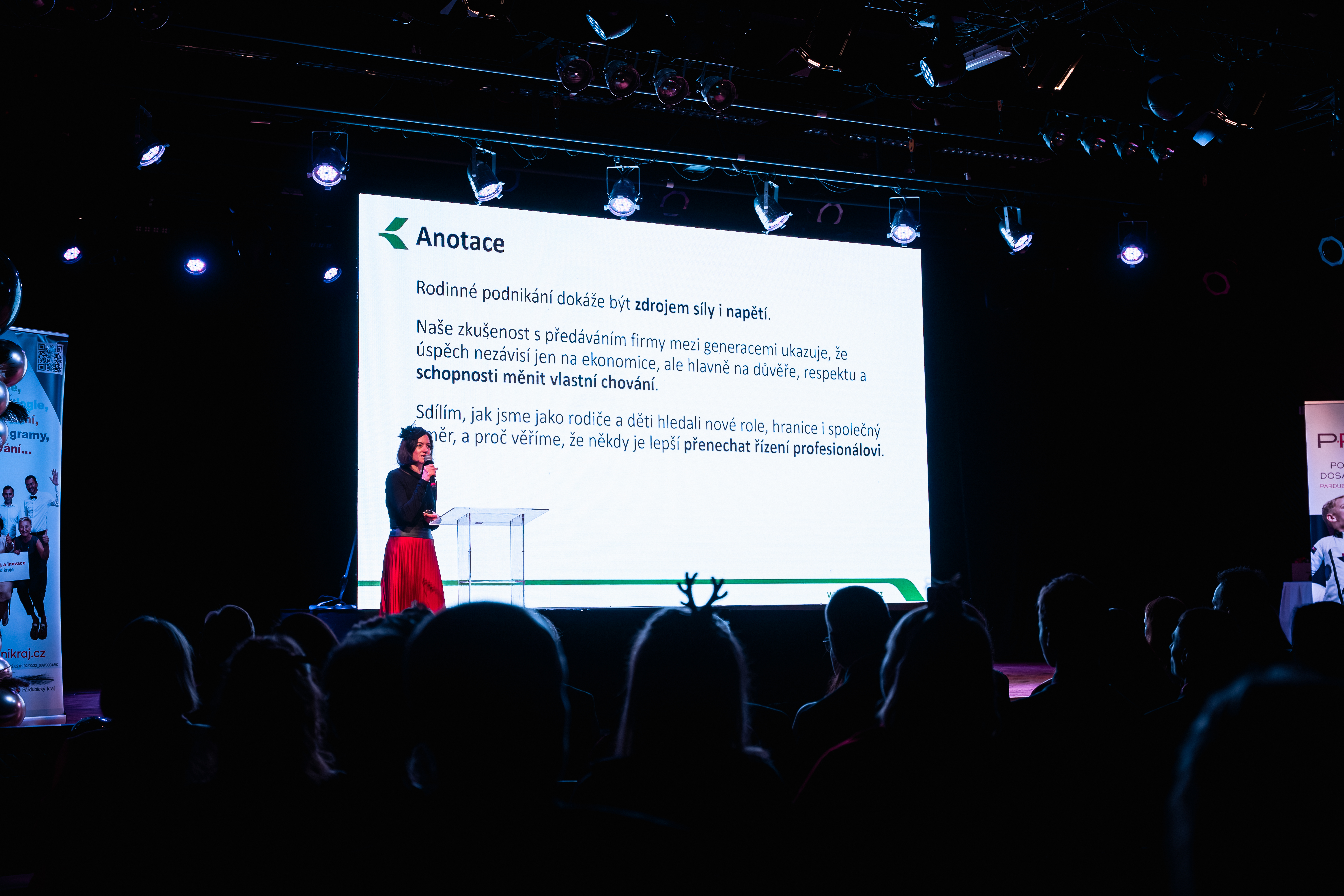 Showference — pohled do sálu